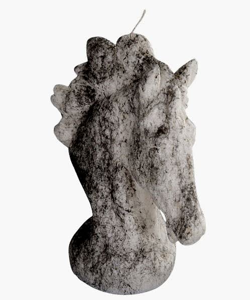 AT BÜST MUM MERMER DESENLİ 24 CM